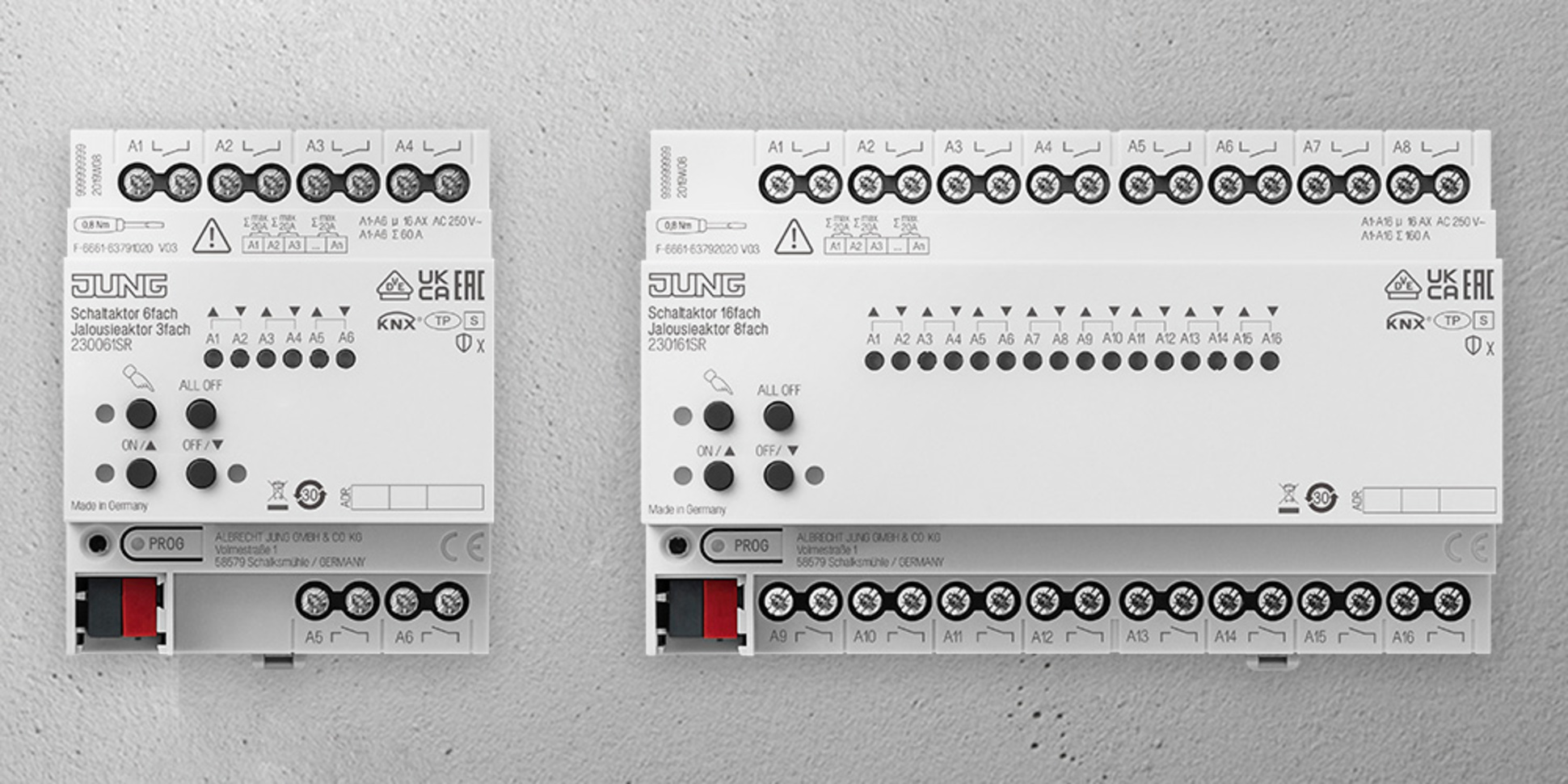 KNX Schalt- und Jalousieaktoren bei Elektrotechnik Knittel UG&Co.KG in Seebach b Eisenach, Thür