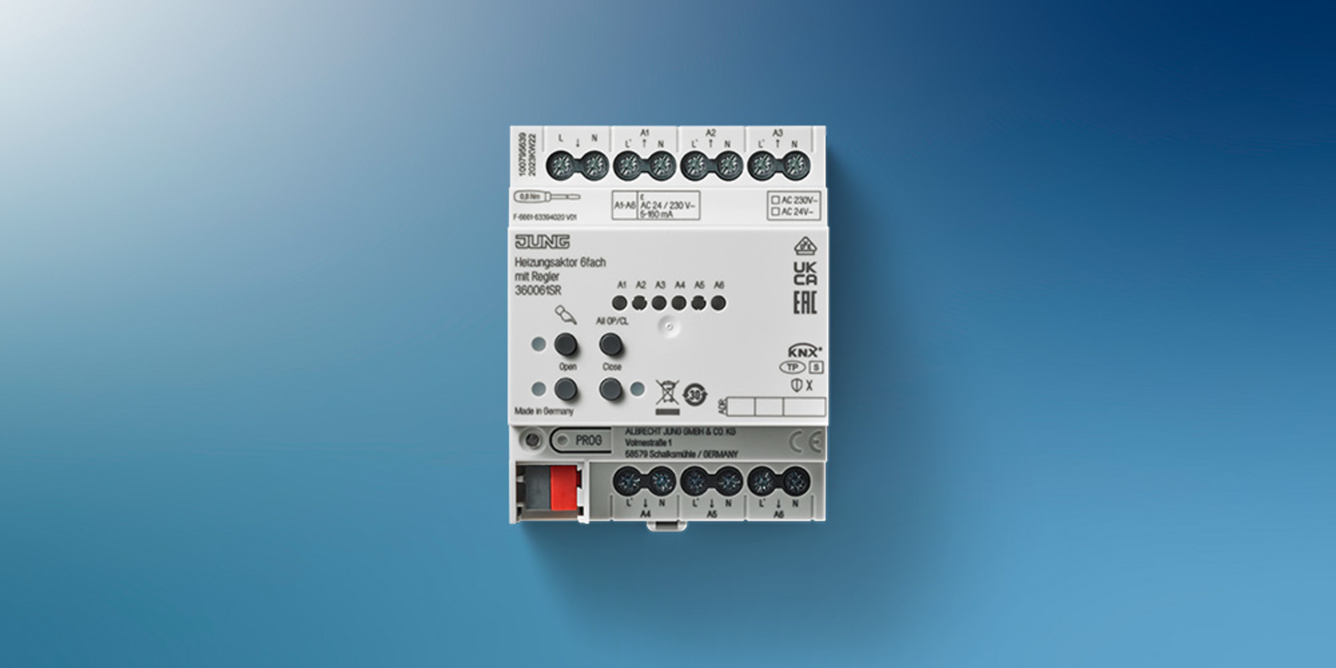 KNX Heizungsaktor 6-fach bei Elektrotechnik Knittel UG&Co.KG in Seebach b Eisenach, Thür