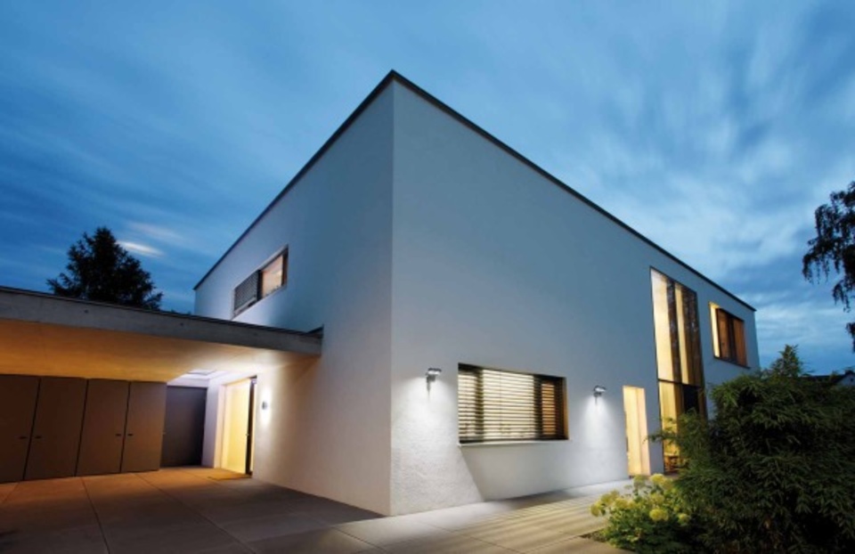 Aussenbeleuchtung bei Elektrotechnik Knittel UG&Co.KG in Seebach b Eisenach, Thür