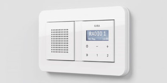 Gira Radio bei Elektrotechnik Knittel UG&Co.KG in Seebach b Eisenach, Thür
