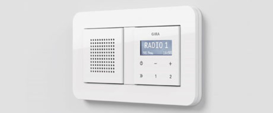 Gira Radio bei Elektrotechnik Knittel UG&Co.KG in Seebach b Eisenach, Thür